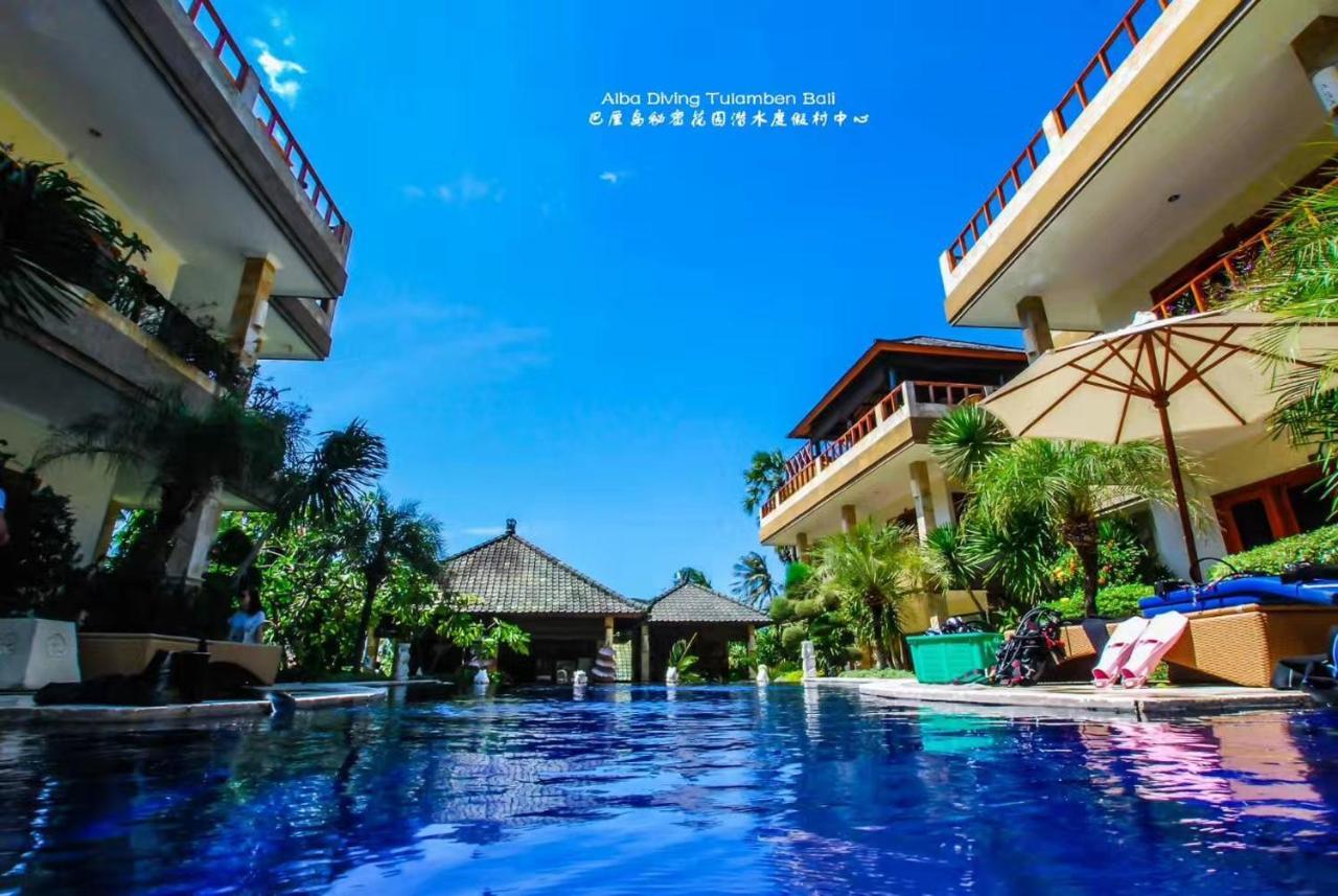 Villa Alba Bali Dive Resort Tulamben Exteriér fotografie